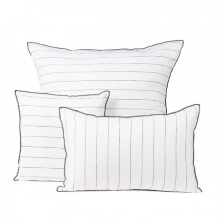 CALVI housse de coussin Harmony Textile - BLANC