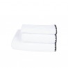 Serviette de Bain ISSEY BLANC en Éponge de Coton – Haomy