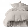 Housse de couette et taies d'oreiller DILI voile de coton - Haomy - Lin