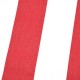 CANADIENNE - Tissu enduit à rayures 100% coton - STOF - 155cm - ROUGE