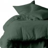 Drap housse Dili coton lavé - Pigeon