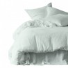 Drap plat Dili coton lavé Haomy - CELADON