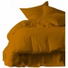 Drap plat coton lavé dili Daim 270 x 300 cm