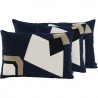Housse de coussin Nagoya coton HAOMY - Encre