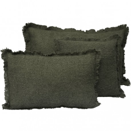 Housse de coussin Aspen HAOMY - Kaki