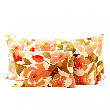 Housse de coussin IBIZA Haomy lin - Bois de rose