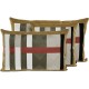 Housse de coussin TOKYO coton - Haomy - Kaki