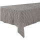 PIANA - Nappe lin et coton Haomy petits carreaux - Charbon