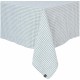 PIANA - Nappe lin et coton Haomy petits carreaux - Sauge