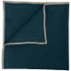 Serviette de Table CORTE en Lin Lavé et Coton – Haomy : Bleu de prusse