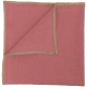 Serviette de Table CORTE en Lin Lavé et Coton – Haomy : Bois de rose
