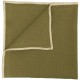 Serviette de Table CORTE en Lin Lavé et Coton – Haomy : Olive