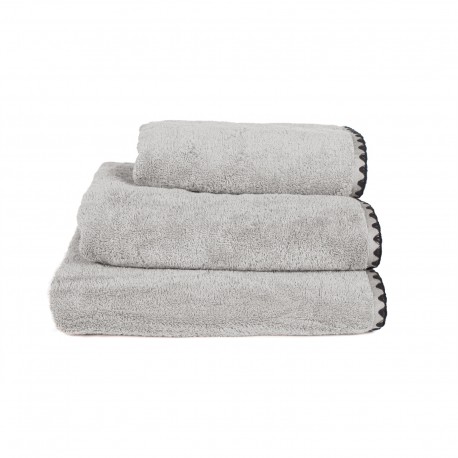 Serviettes de bain éponge ISSEY - BETON