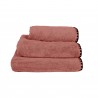 Serviettes de bain éponge ISSEY - BOIS DE ROSE