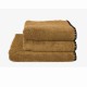 Serviettes de bain éponge ISSEY - TABAC