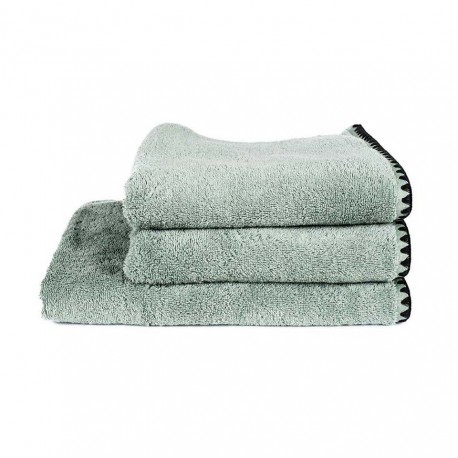 Serviettes de bain éponge ISSEY - Céladon